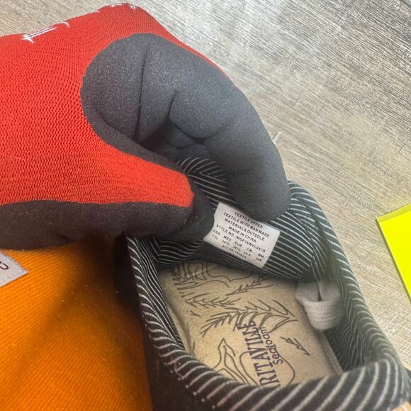 Margaritaville Black Canvas Sneakers Women's Size 7.5 - Picture 5 of 7